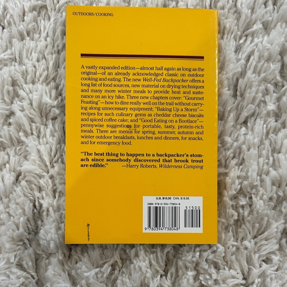 The Well-Fed Backpacker Book - Picture 2 of 2